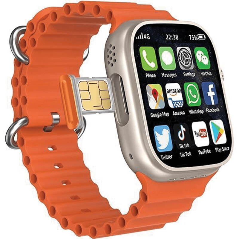 ساعت هوشمند سیم کارت خور مدل NF9S 4G AMOLED